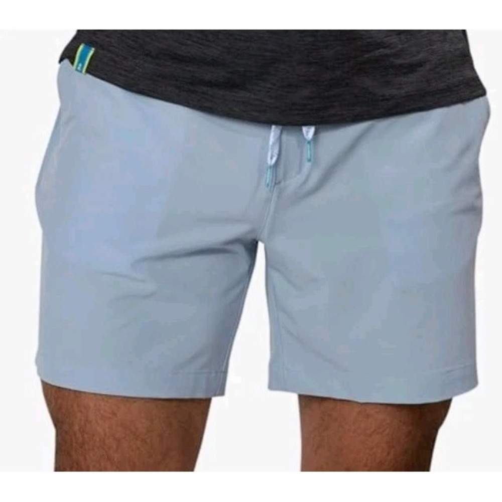 Chubbies The Altitudes Everywear Shorts 6" Inseam‎ Dual Drawcord Mens L Blue NWT